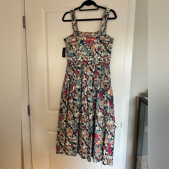NWT Ulla Johnson Isabel Floral Midi Dress - Picture 4 of 7